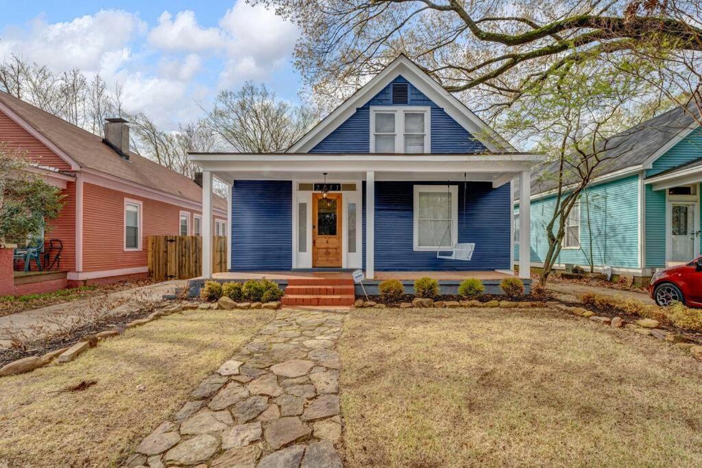 The Victorian - Elegant 3Br Home Near Overton メンフィス エクステリア 写真